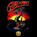 تیشرت گانز ان روزز Skeleton Skater Guns N' Roses