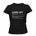 تیشرت دخترانه Coder Girl Programmer