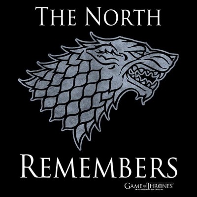 تیشرت ملانژ Game of Thrones House Stark Logo