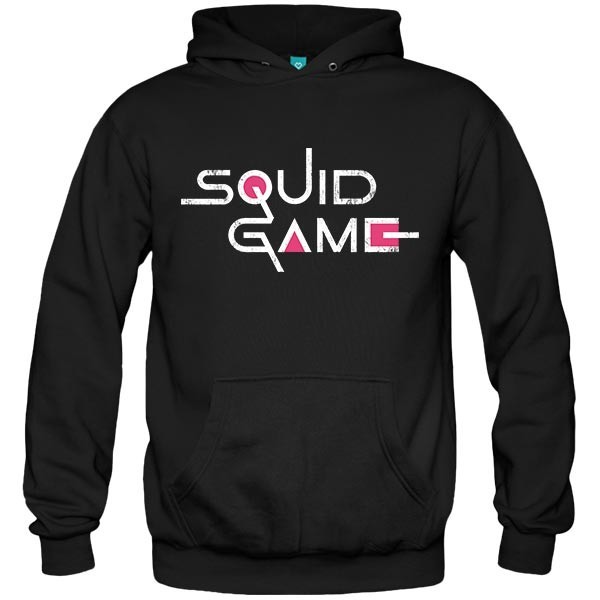 سویشرت هودی Squid Game English Logo White