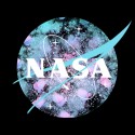 تیشرت دخترانه NASA Painted Logo