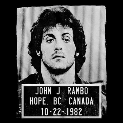 تیشرت Rambo - Police Mugshot