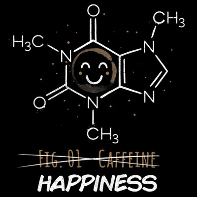 تیشرت Caffeine Happiness