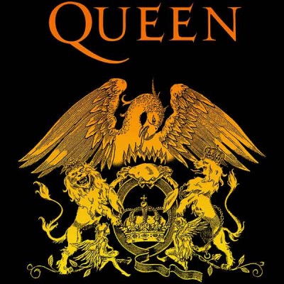 تیشرت آستین بلند Golden Gradient Crest Queen