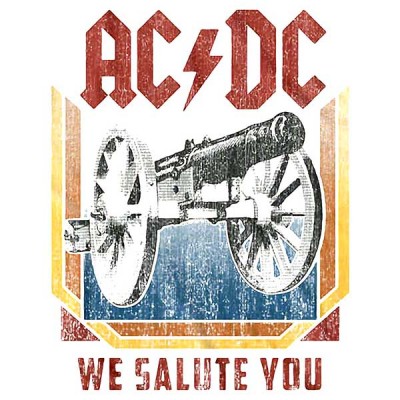 تیشرت آستین بلند We Salute You AC/DC