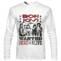 تیشرت آستین بلند Wanted Dead or Alive Bon Jovi