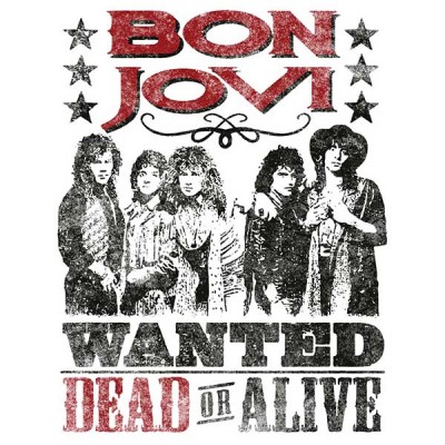 تیشرت آستین بلند Wanted Dead or Alive Bon Jovi