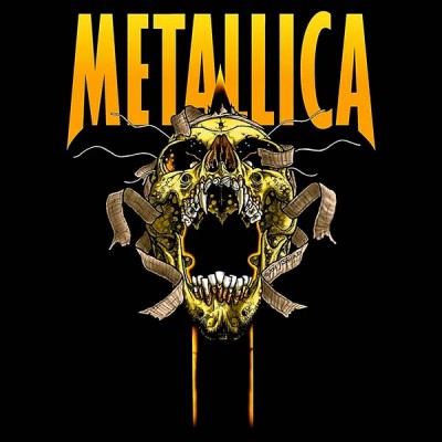 تیشرت متالیکا طرح Skull