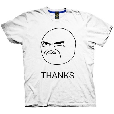 تی شرت ترول Angry Thanks
