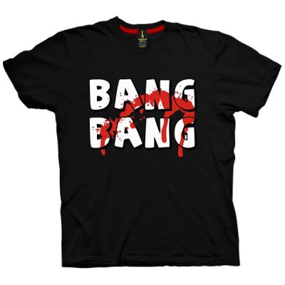 تی شرت گرافیکی طرح Bang Bang