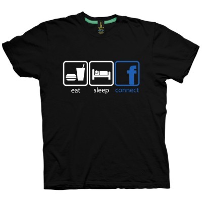 تی شرت Eat Sleep Connect