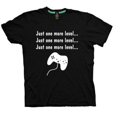 تی شرت Just one more level