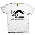 تی شرت I mustache you a question