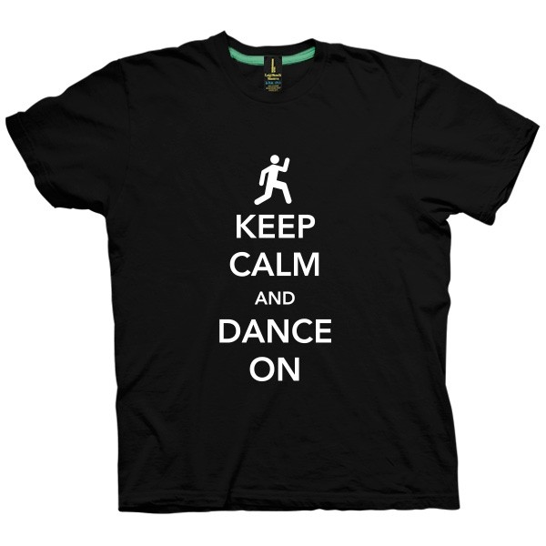 تی شرت Keep Calm طرح Dance On