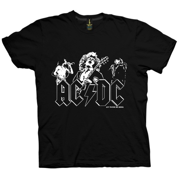 تی شرت گروه راک AC/DC