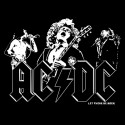 تی شرت گروه راک AC/DC