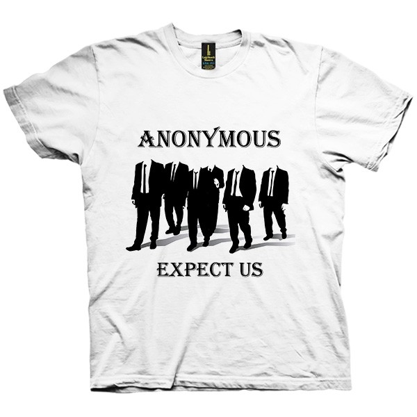 تی شرت Anonymous Expect US