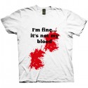 تی شرت I'm fine... it's not my blood