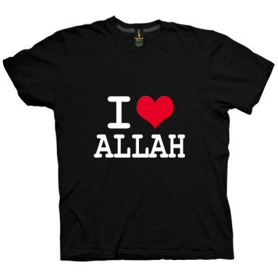 تی شرت I Love Allah