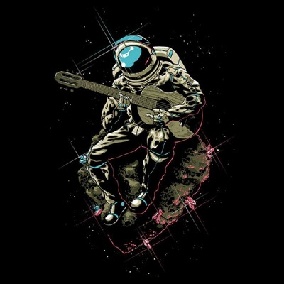 تی شرت Guitarist Astronaut