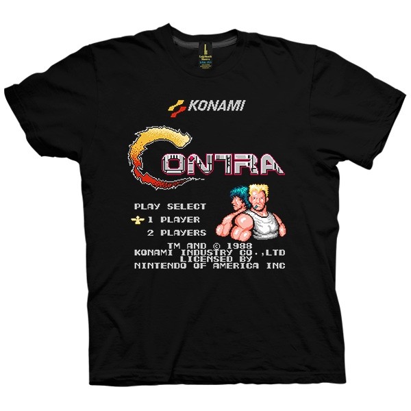 تی شرت Konami Contra
