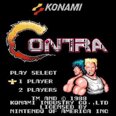 تی شرت Konami Contra