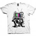 تی شرت Retro TV Colour Test Man