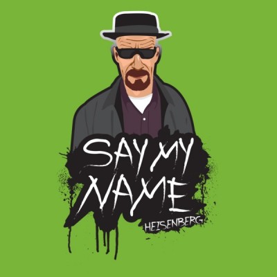 تی شرت Say My Name - Heisenberg