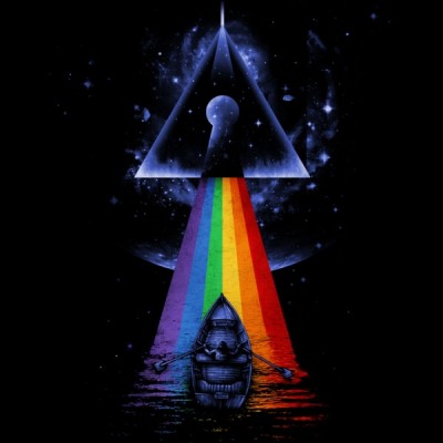 تی شرت Dark Side of the Mystery