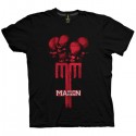 تی شرت Marilyn Manson Skull Cross
