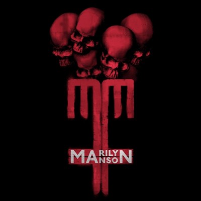 تی شرت Marilyn Manson Skull Cross