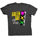 تی شرت Green Day Red Light Love