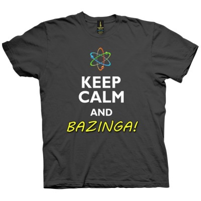 تی شرت Keep Calm and Bazinga