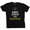 تی شرت Keep Calm and Bazinga