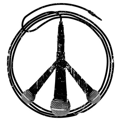 تی شرت Music Not War