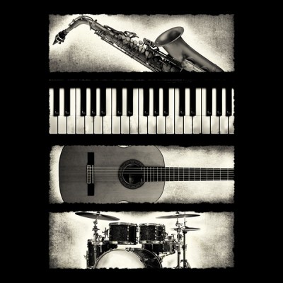 تی شرت Music Elements
