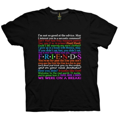 تی شرت Friends TV Quotes