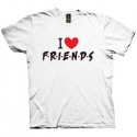 تی شرت I heart Friends TV Show