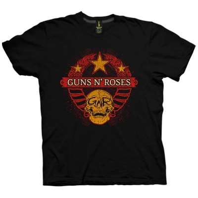 تی شرت Guns N' Roses Wheat Skully