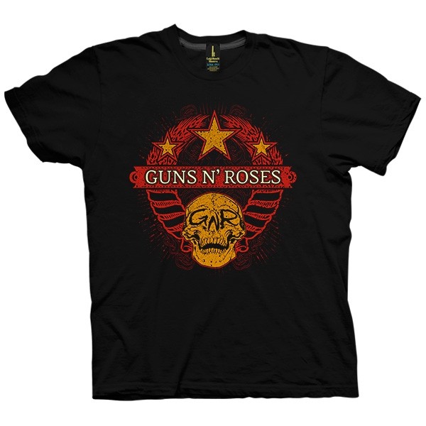 تی شرت Guns N' Roses Wheat Skully