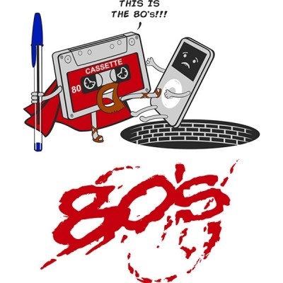 تی شرت This is the eighties
