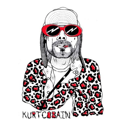 تی شرت Kurt Cobain