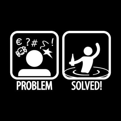 سویشرت Party & Alkohol Problem Solved