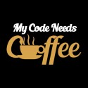سویشرت هودی My code needs coffee