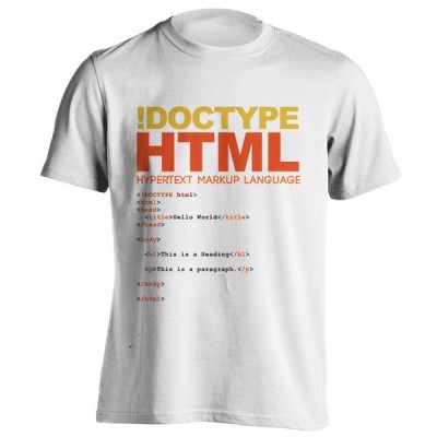 تی شرت HTML