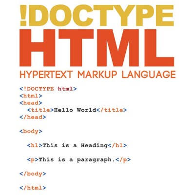 تی شرت HTML