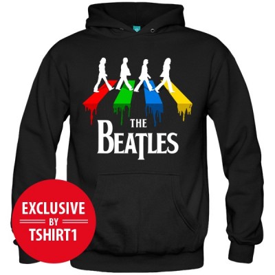 سویشرت گروه بیتلز Abbey road in colours