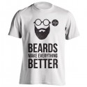 تی شرت Beards make everything better