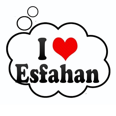 تی شرت I Love Esfahan