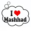 تی شرت I Love Mashhad